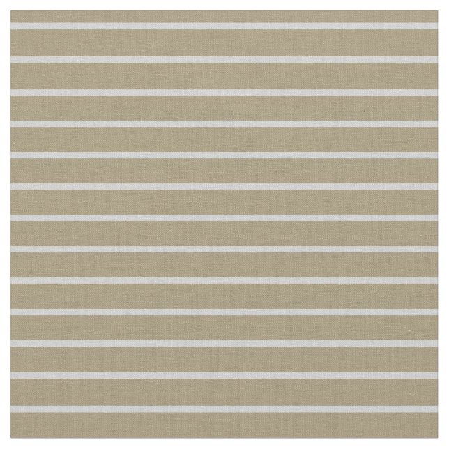 Sable neutre et chic moderne, tissu à rayures blan (Fermer)
