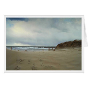 Sable soufflé par vent