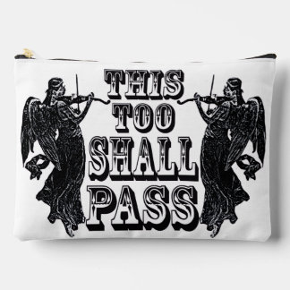 Sac à accessoires grand format 'Cela aussi passera