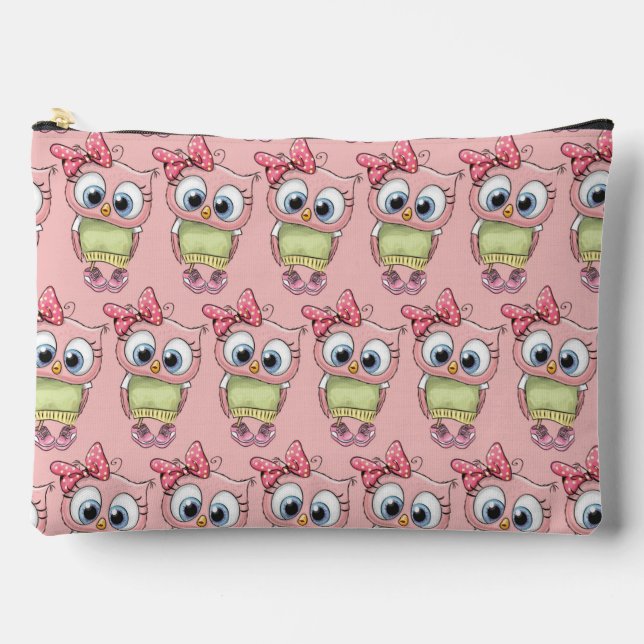 Sac à accessoires pour hibou (Recto)