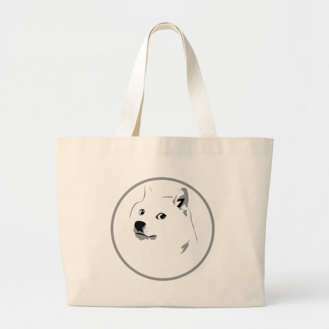 Sac à achats de logo de doge (Devant)