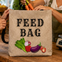 "SAC À ALIMENTS" - Sac fourre-tout polyvalent et p