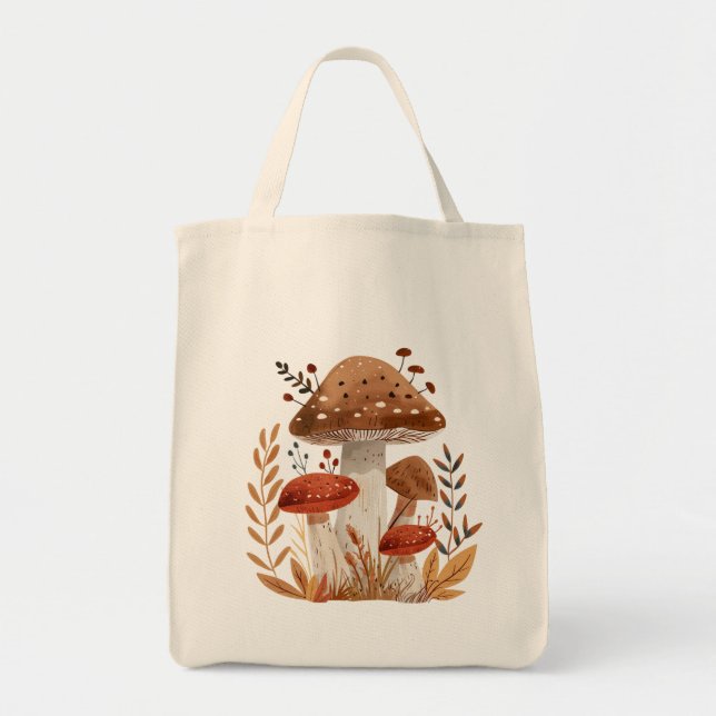 Sac à bandoulière à champignons (Devant)