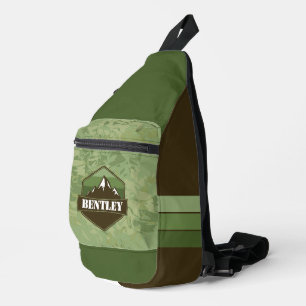 Sac À Bandoulière Adventurer extérieur Corps croisé vert et Randonné