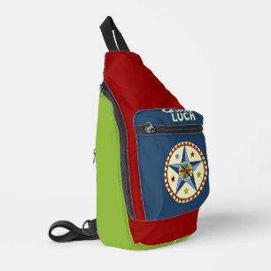 Sac À Bandoulière Amish - Signe Hexadécimal Étoiles - BONNE CHANCE 1