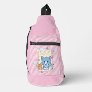 Sac À Bandoulière Anime Tom et Jerry Strawberry Fun