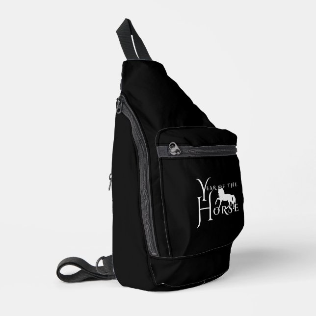 Sac À Bandoulière Année du cheval (Coin gauche)