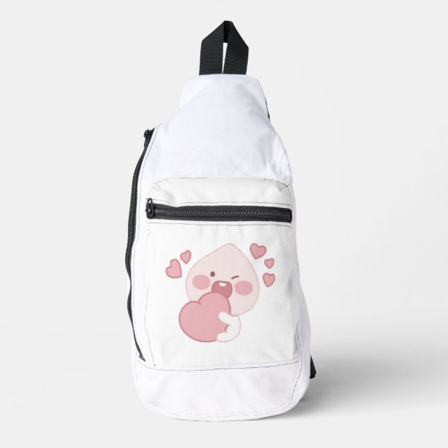 Sac À Bandoulière Apeach amis kakao (Recto)