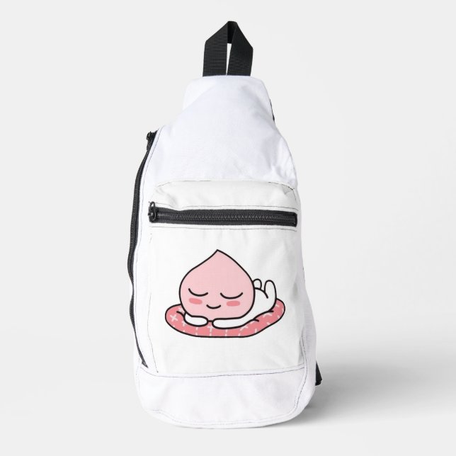 Sac À Bandoulière Apeach se repose (Recto)