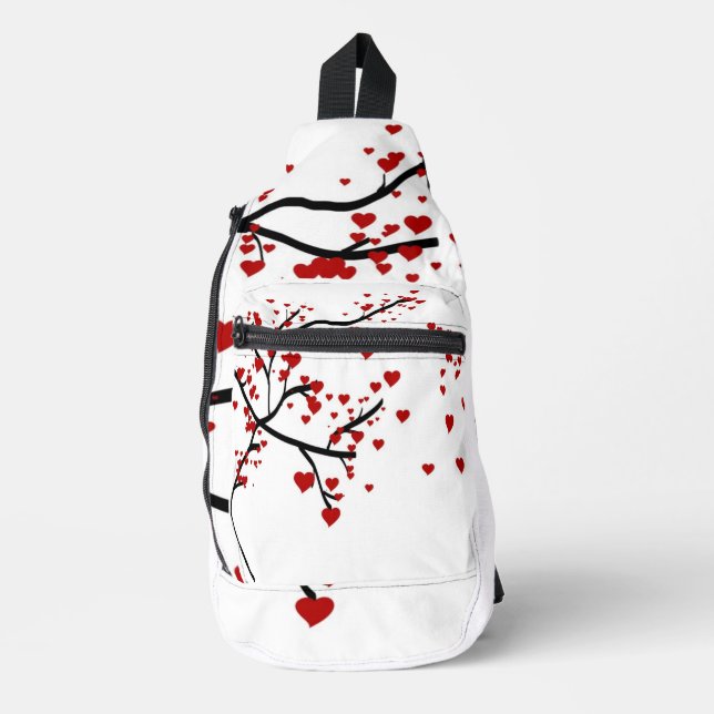 Sac À Bandoulière Arbre cardiaque (Recto)
