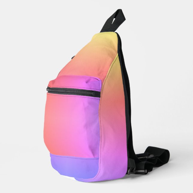 Sac À Bandoulière Arc-en-ciel dégradé (Coin droit)