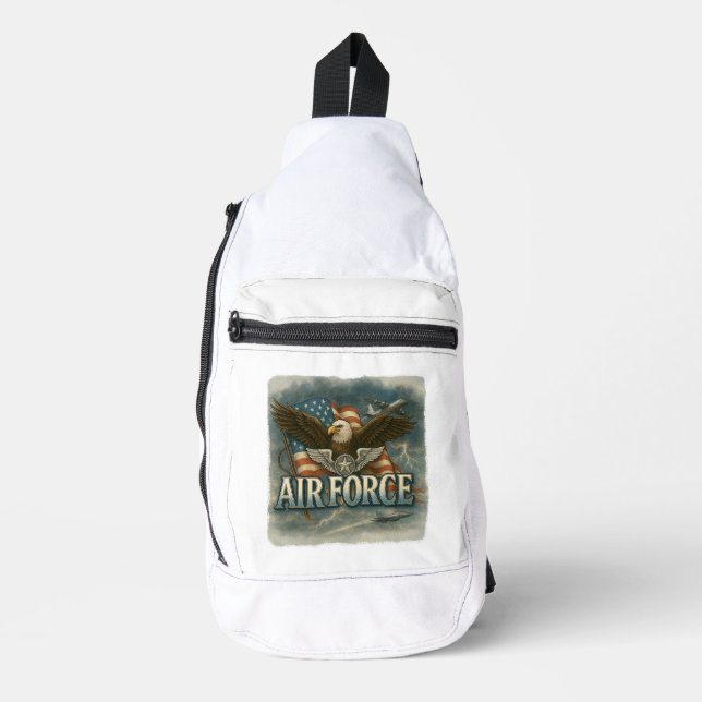 Sac À Bandoulière Armée de l'Air (USAF) (Recto)