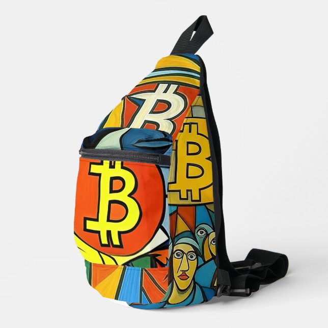 Sac À Bandoulière Art Bitcoin (Coin droit)