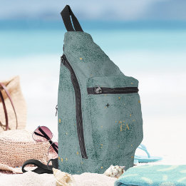 Sac À Bandoulière Avion minimaliste Dusty Blue Monogram Voyage
