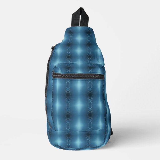 Sac À Bandoulière Balayage bleu (Recto)
