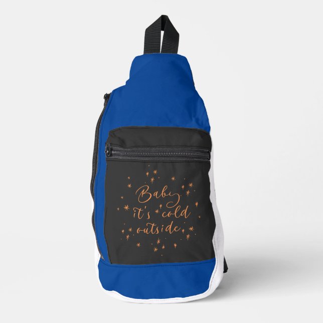 Sac À Bandoulière bébé froid dehors (Recto)