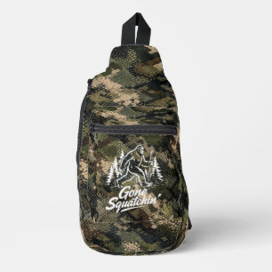 Sac à bandoulière Bigfoot Sasquatch