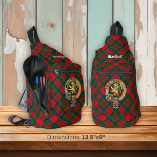 Sac À Bandoulière Blason du clan MacDuff sur tartan