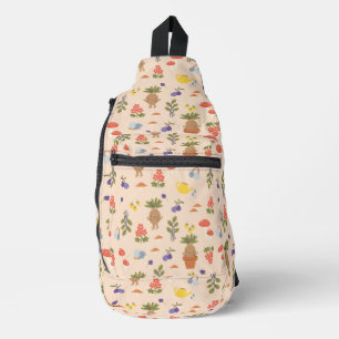 Sac À Bandoulière Blooms magiques Mandrake Motif