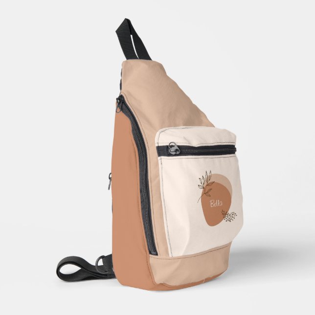 Sac À Bandoulière Boho personnalisé moderne (Coin gauche)