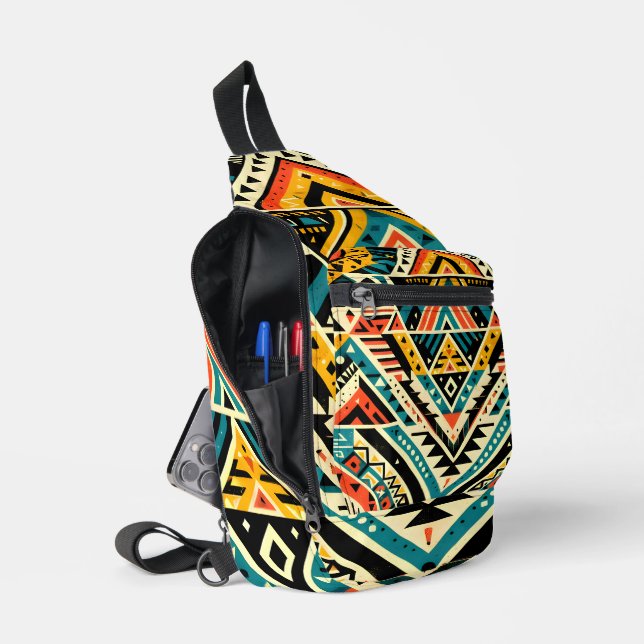 Sac À Bandoulière Bold Aztec Adventure (Ouvrir)