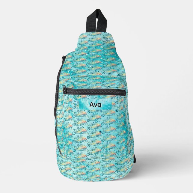 Sac À Bandoulière Bonjour l'été (Recto)