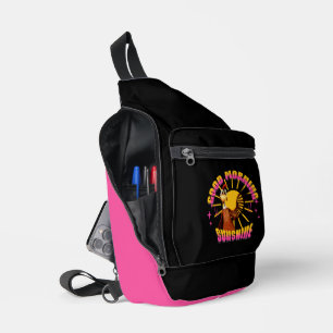 Sac À Bandoulière Bonjour Soleil Coq Drôle