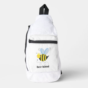 Sac À Bandoulière Bonne princesse d'abeille avec couronne et slogan