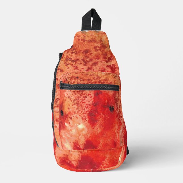 Sac À Bandoulière Braises Se Déployant (Recto)