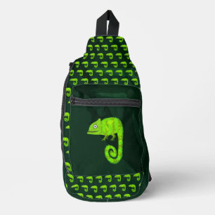 Sac À Bandoulière Caméléon vert mignon