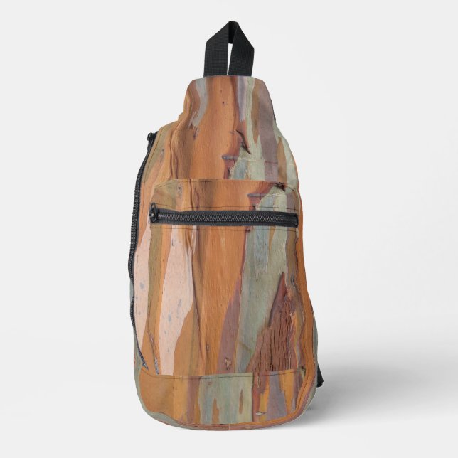 Sac À Bandoulière Camo Vert Écorce d'Arbre (Recto)