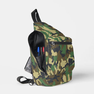 Sac À Bandoulière Camo Woodland