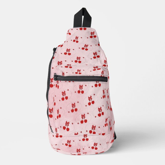 Sac À Bandoulière Cerise (Recto)