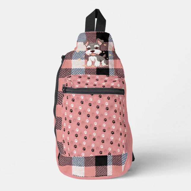 Sac À Bandoulière Chien mignon (Recto)