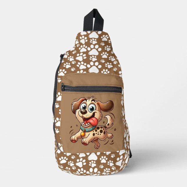 Sac À Bandoulière Chiens  (Recto)