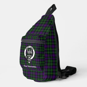 Sac À Bandoulière Clan Abercrombie Crest Badge & Tartan