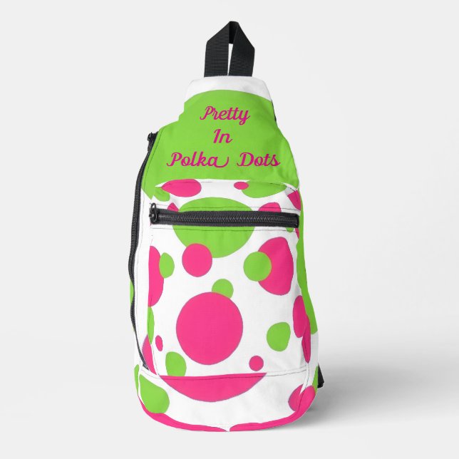 Sac À Bandoulière Collection Jolis à pois  - Dames (Recto)