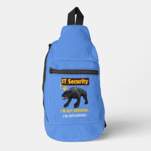 Sac À Bandoulière Conception d'humour technologique expliquant la sé