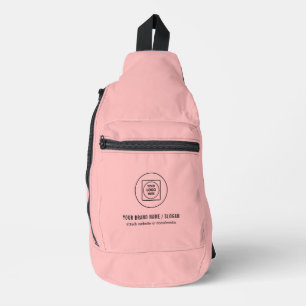 Sac À Bandoulière Conception promotionnelle de logo d'entreprise ros