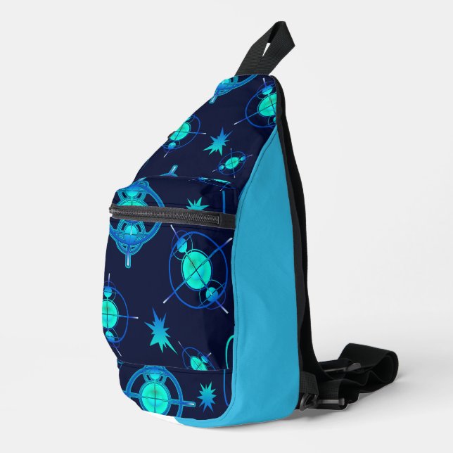 Sac À Bandoulière Connected Minds Pattern (Coin droit)