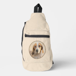 Sac À Bandoulière Coonhound américain Redtick Peinture Chien