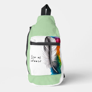 Sac À Bandoulière Corail écrasé