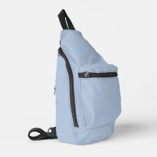 Sac À Bandoulière Couleur uni bleu clair en acier