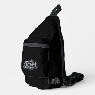 Sac À Bandoulière Couronne de diamants de luxe LUINA Cadeau de nom p