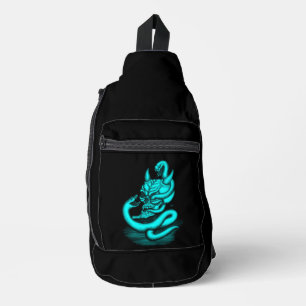 Sac À Bandoulière Crâne - Tête diabolique avec serpent