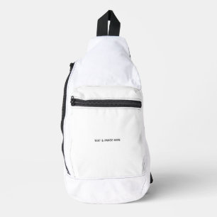 Sac À Bandoulière Créez votre propre blanc