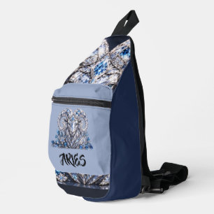 Sac À Bandoulière Cristal du zodiaque Bélier de luxe