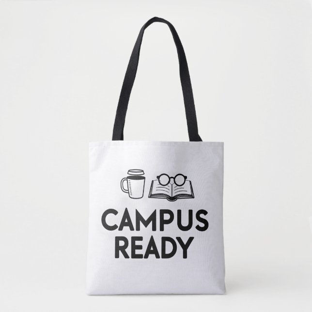 Sac à bandoulière de citation étudiante sur l'esth (Devant)