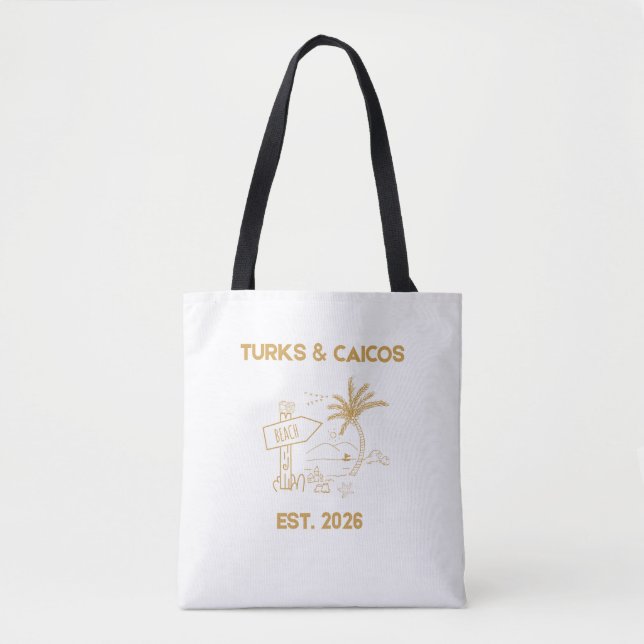 Sac à bandoulière de luxe Turks et Caicos (Devant)