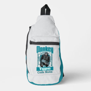 Sac À Bandoulière Développeur Full-Stack de type singe, code s'exécu